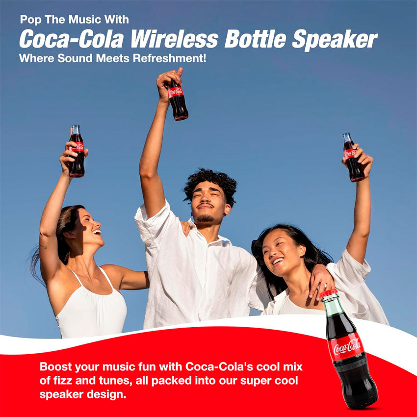 Bocina Bluetooth Coca-cola Botella