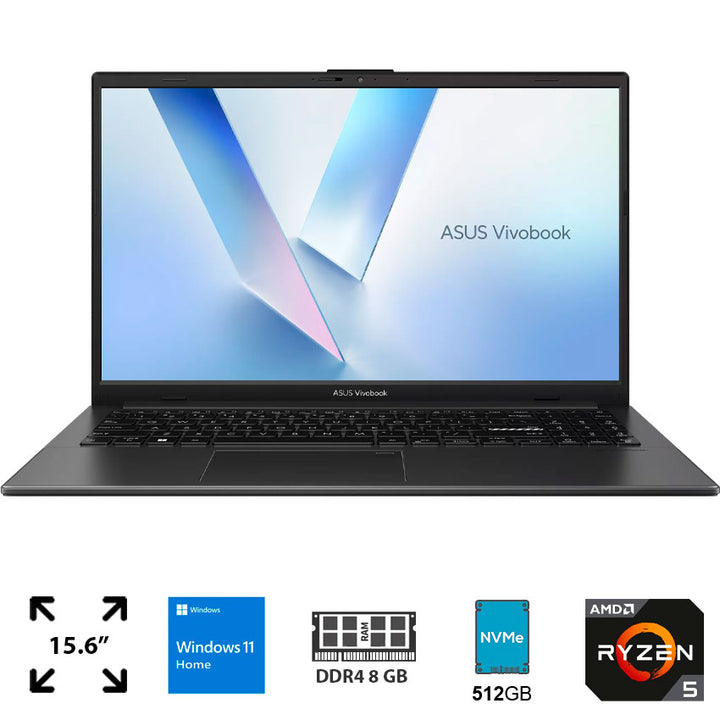 Laptop Asus 15.6 8 Gb Ram 512 Gb Disco Duro Procesador Rizen 5