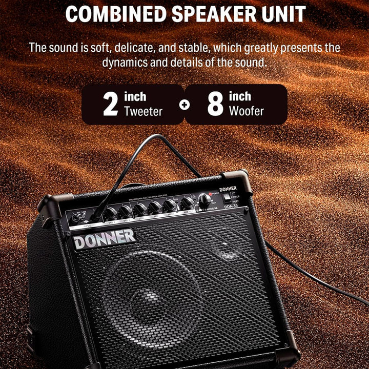Amplificador para Bateria Electrica 35w Donner