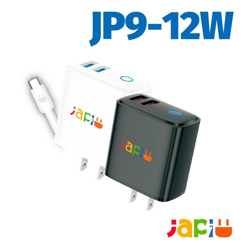 JAPI ADAPTADOR AC 2 USB , C/CABLE LIGHTNING