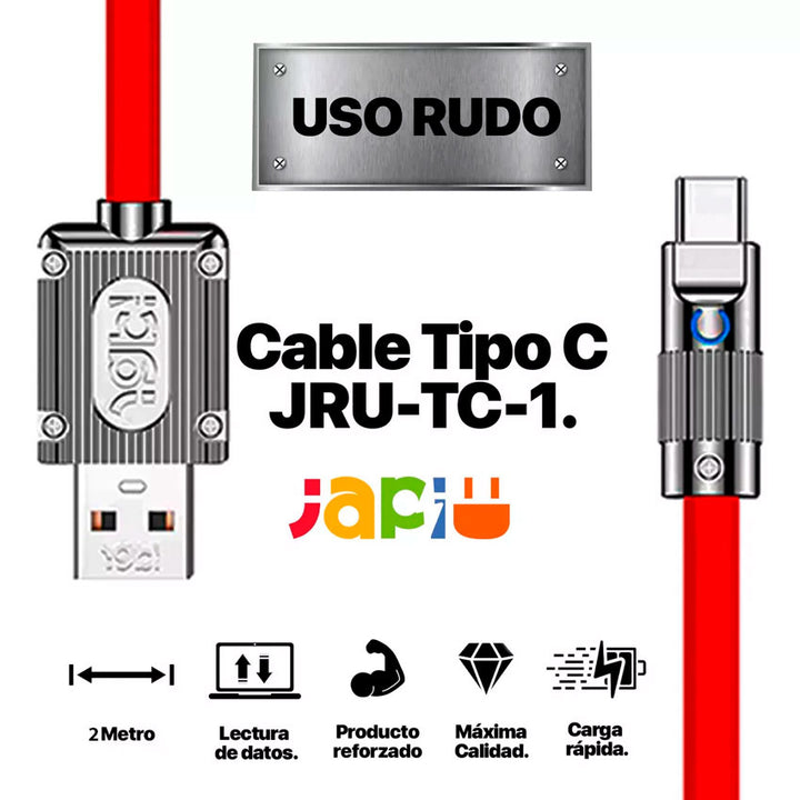 JAPI CABLE USB A USB TIPO "C" 2M