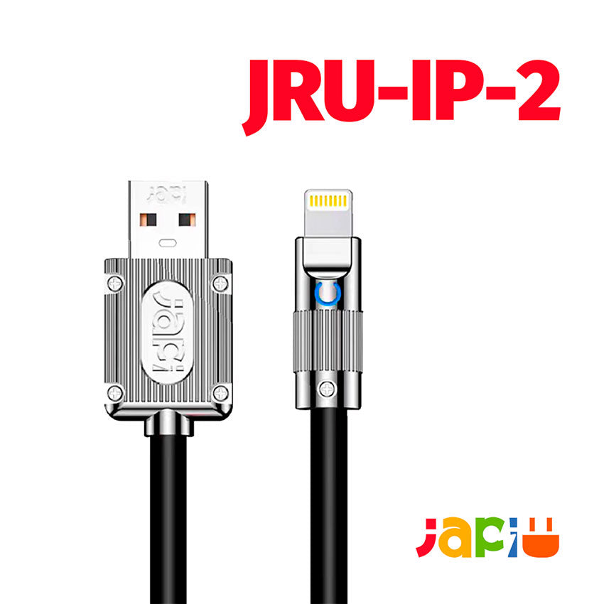 JAPI CABLE USB LIGHTNING 2M