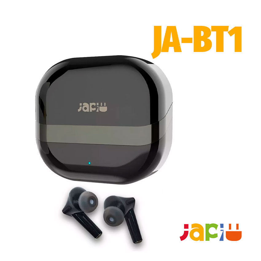 JAPI AUDÍFONOS INALÁMBRICOS BLUETOOTH JA-BT1 COLOR NEGRO