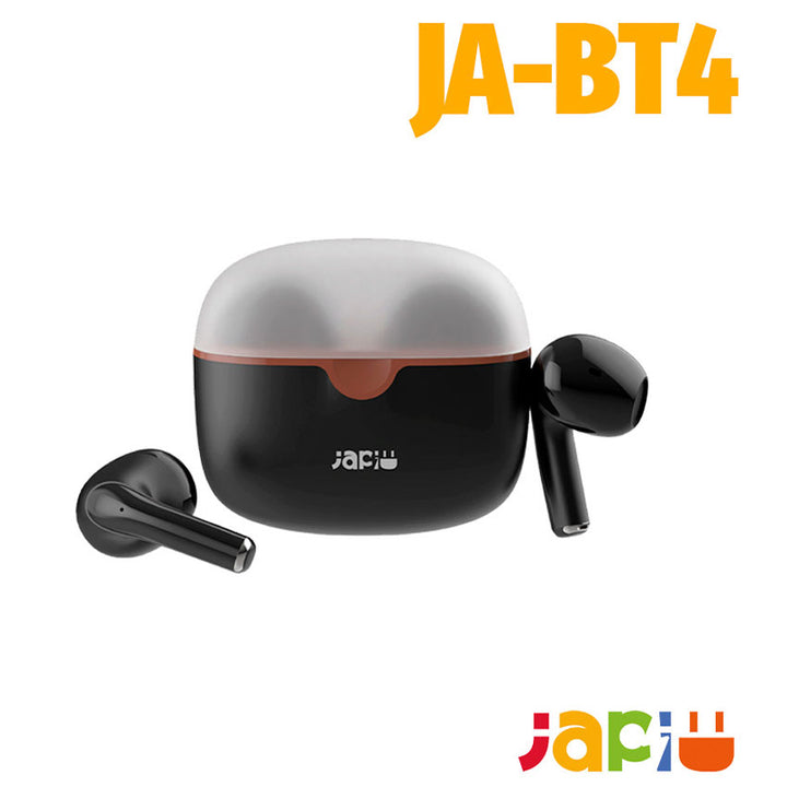 JAPI AUDÍFONOS INALÁMBRICOS BLUETOOTH JA-BT4 COLOR NEGRO