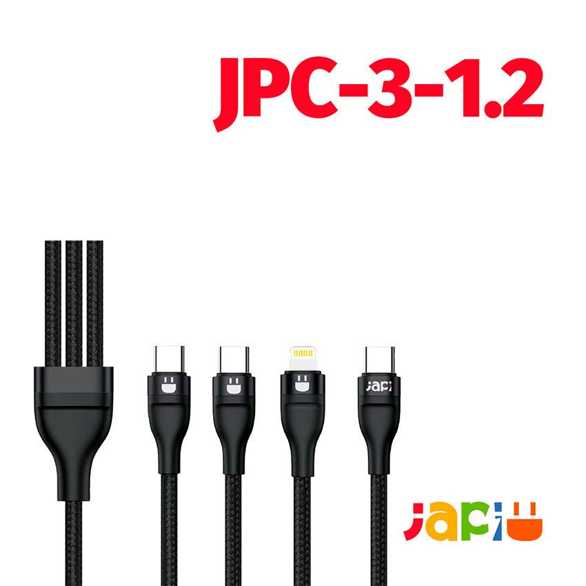 JAPI CABLE USB TIPO "C" A USB MULTIPLE