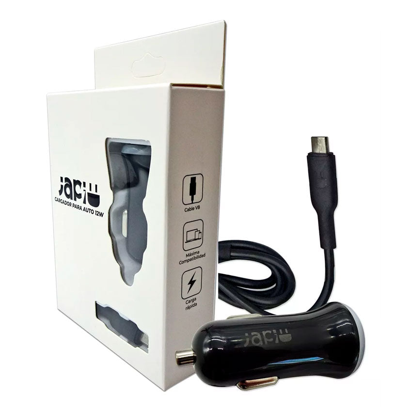 JAPI ADAPTADOR DC USB CON CABLE MICRO