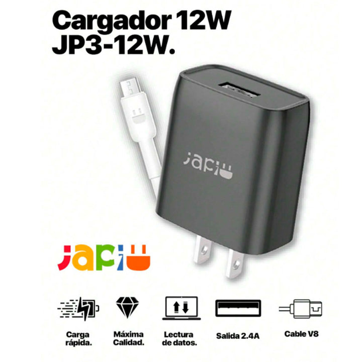 JAPI ADAPTADOR AC USB 15W