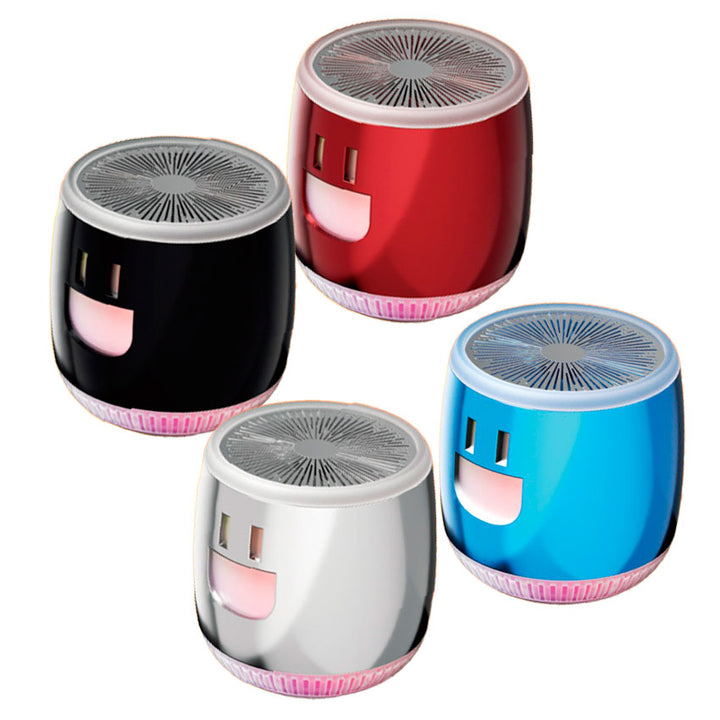 JAPI BOCINA BLUETOOTH BARRILITO CON LUCES RGB SONIDO ENVOLVENTE