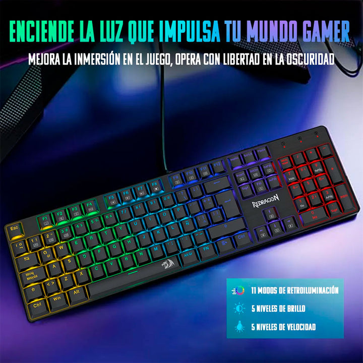 TECLADO GAMING REDRAGON