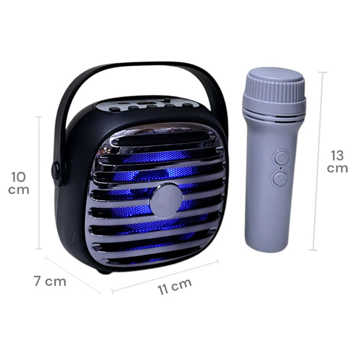 LINKBITS BOCINA BLUETOOTH KTS 3" KARAOKE CON MICRÓFONO