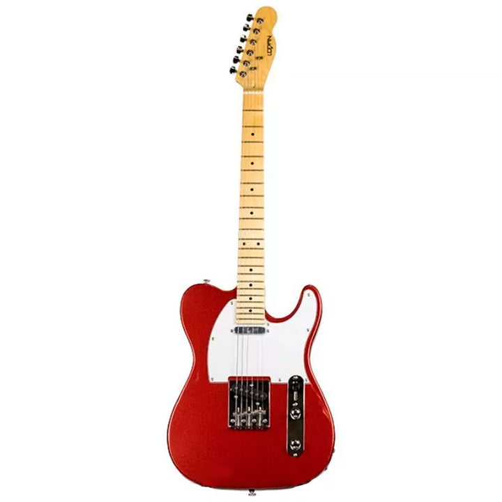 LOGAN GUITARRA ELECTRICA 6 CUERDAS TIPO TELECASTER CHERRY