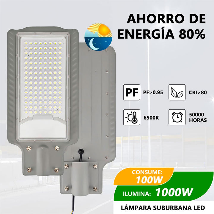 LAMPARA SUBURBANA 100 W MEGALUZ