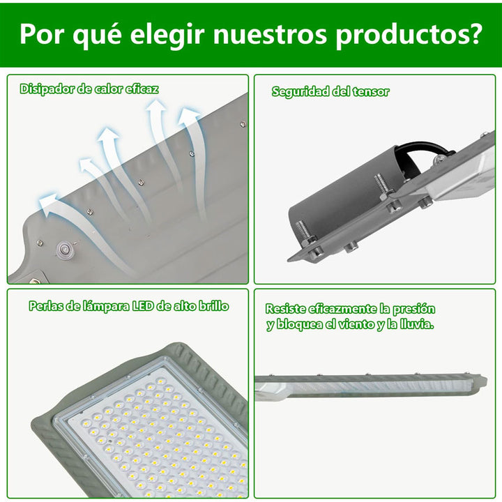 LAMPARA SUBURBANA 100 W MEGALUZ