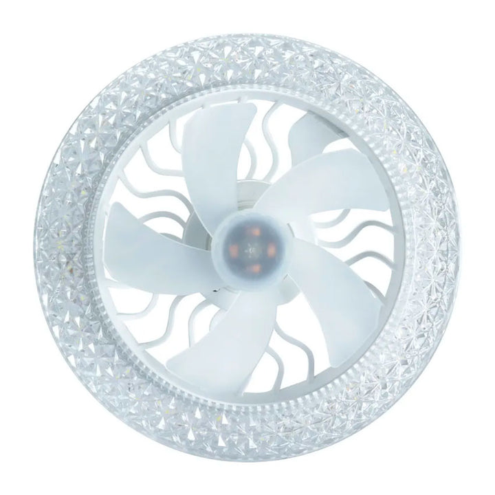 TIANLAI LÁMPARA VENTILADOR DE TECHO TIANLAI 9” 21W BASE E27 3 VELOCIDADES 5 ASPAS