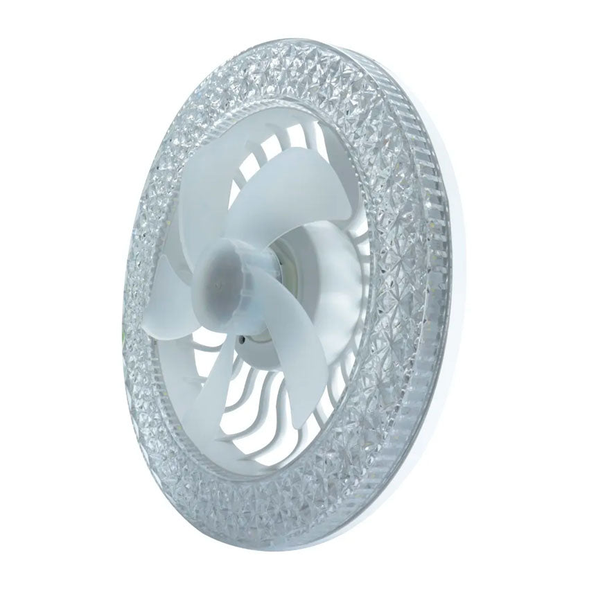 TIANLAI LÁMPARA VENTILADOR DE TECHO TIANLAI 9” 21W BASE E27 3 VELOCIDADES 5 ASPAS