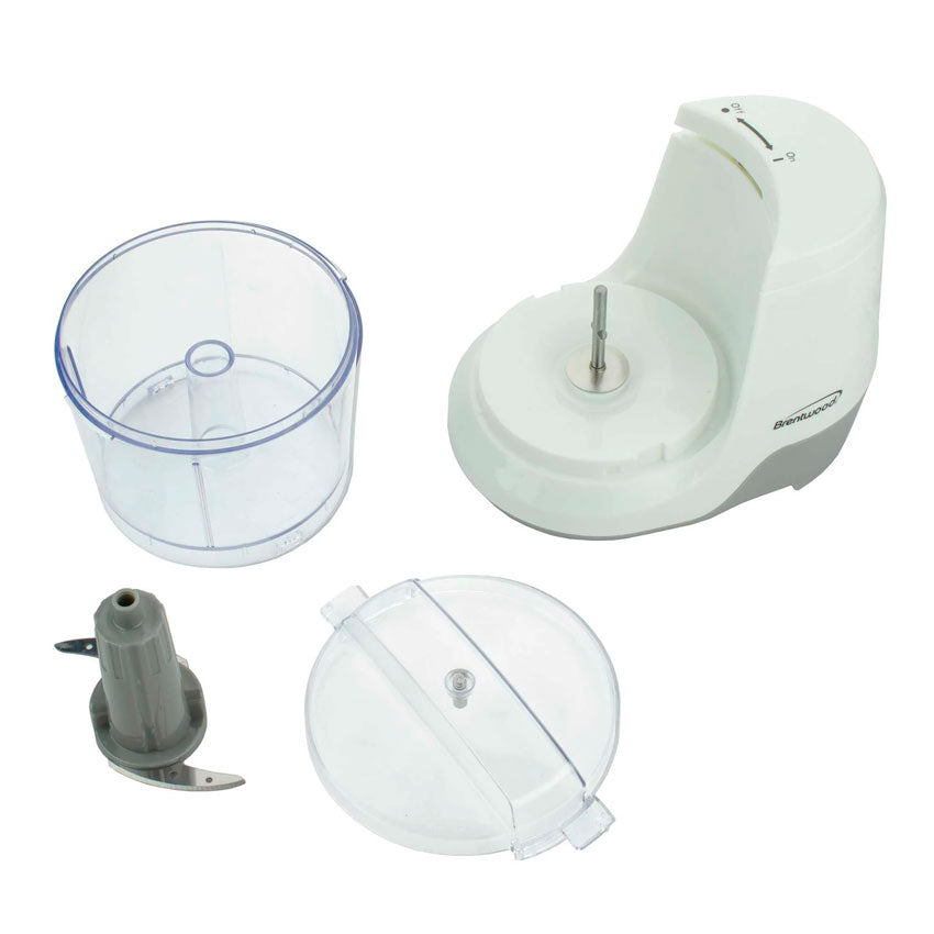 Mini Picador de Alimentos Brentwood Blanco