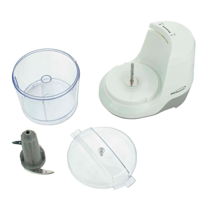 Mini Picador de Alimentos Brentwood Blanco