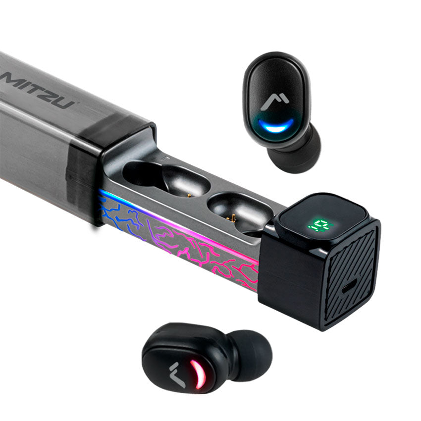 MITZU AUDIFONOS TRUE WIRELESS IN EAR COLOR NEGRO