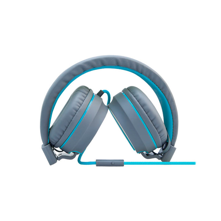 MITZU AUDIFONOS ALAMBRICOS ON EAR COLOR AZUL