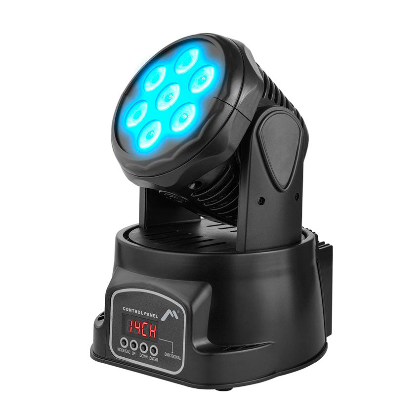 Cabeza Robotica 7 Leds Rgbw Audioritmica 14 Canales Kaiser