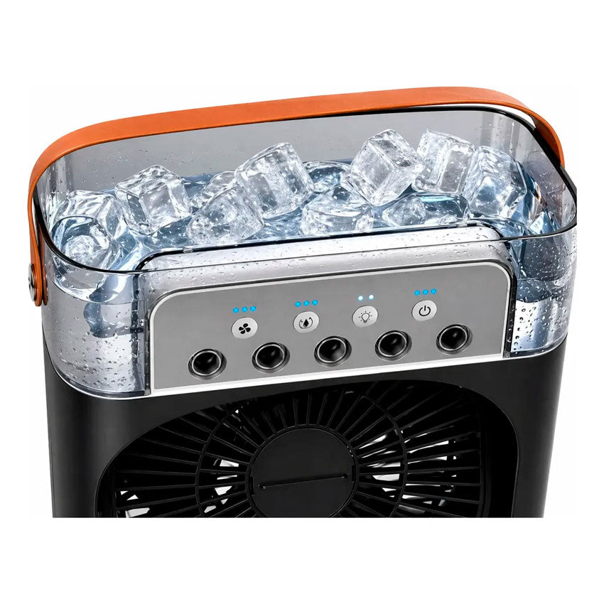 Ventilador de Escritorio Negro Cozyna