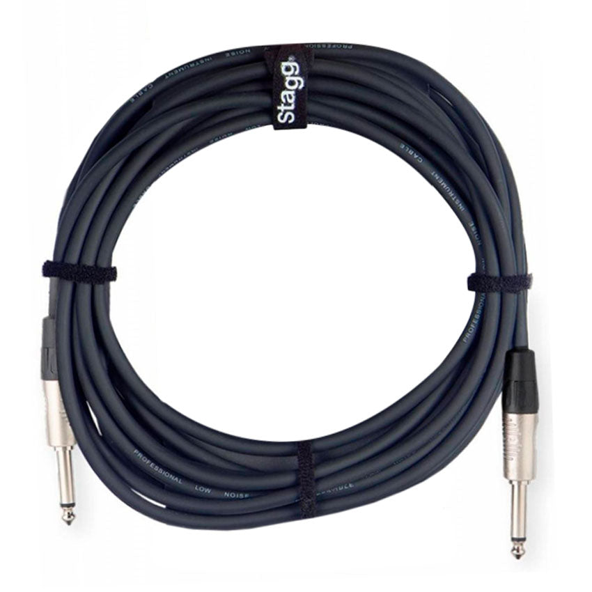 Stagg Cable para Instrumento 6m Negro