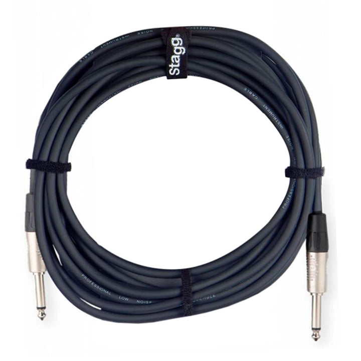 Stagg Cable para Instrumento 6m Negro