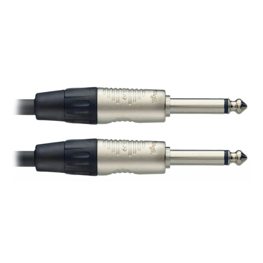 Stagg Cable para Instrumento 6m Negro