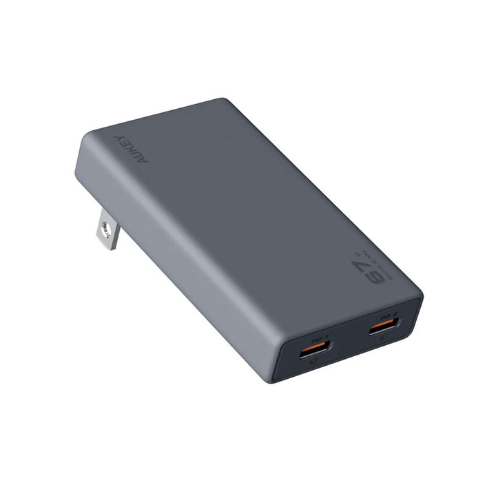 Aukey Adaptador Ac Usb 67w