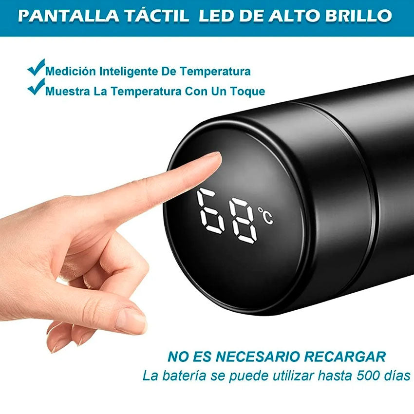 Termo con Indicador de Temperatura