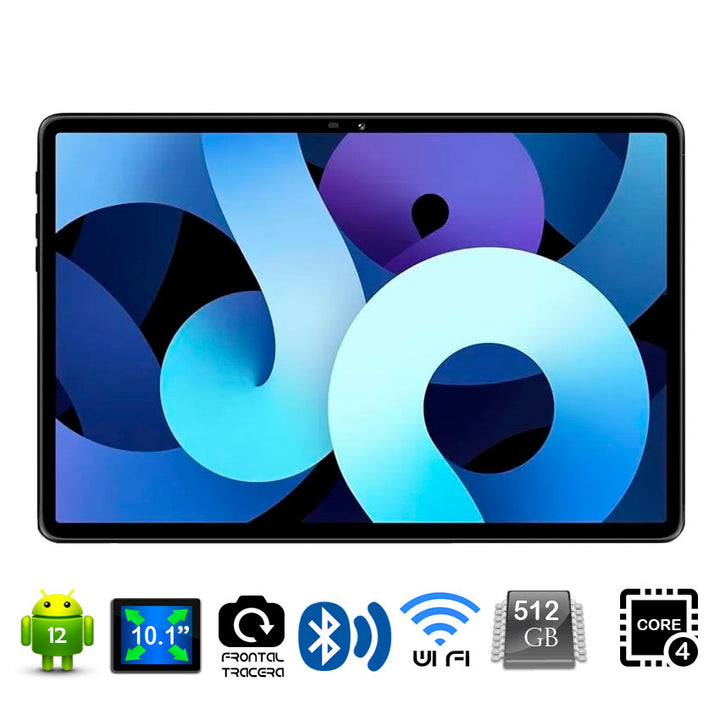 BOSSNEY TABLET 10.1" 8GB RAM Y 512GB