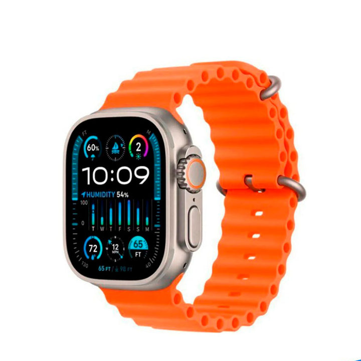 Importamex Smartwatch T2000 On Pantalla de 2,08” y Pantalla Infinita – Color Naranja