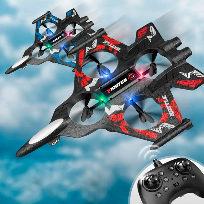 S1-fighter Plane Dron Tipo Avion 2.4ghz – Espuma Epp Resistente con Giros 360°