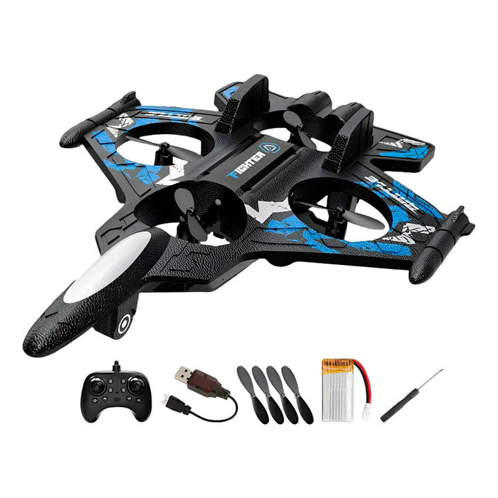 S1-fighter Plane Dron Tipo Avion 2.4ghz – Espuma Epp Resistente con Giros 360°
