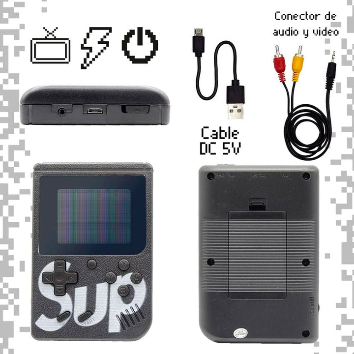 APARATO VIDEOJUEGO PORTATIL RB-806