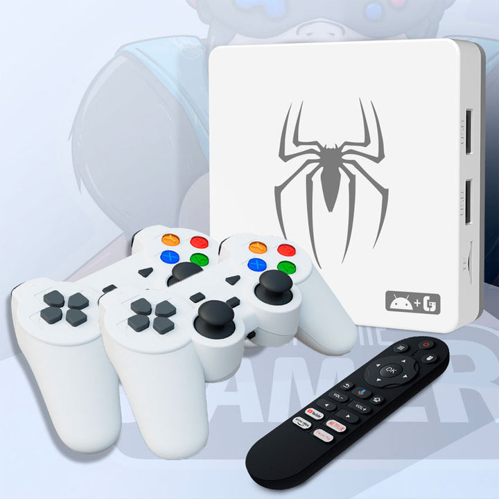 APARATO VIDEOJUEGO CONSOLA ARCADE CON TV BOX G7 IMPORTAMEX