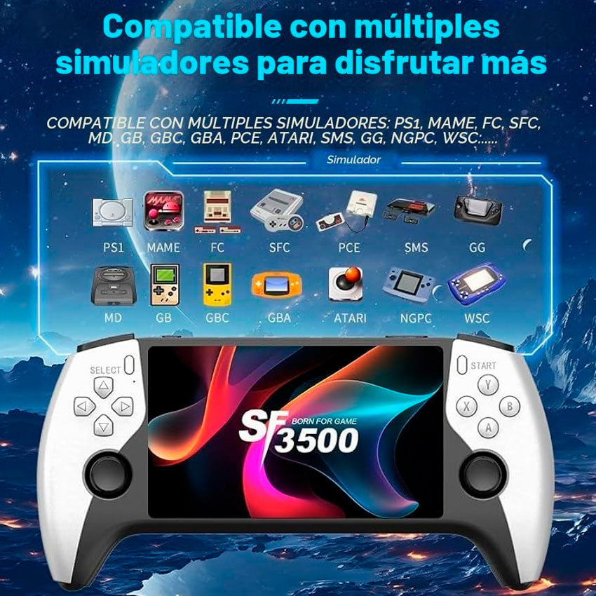 Aparato Videojuego Portatil Sf3500 Importamex