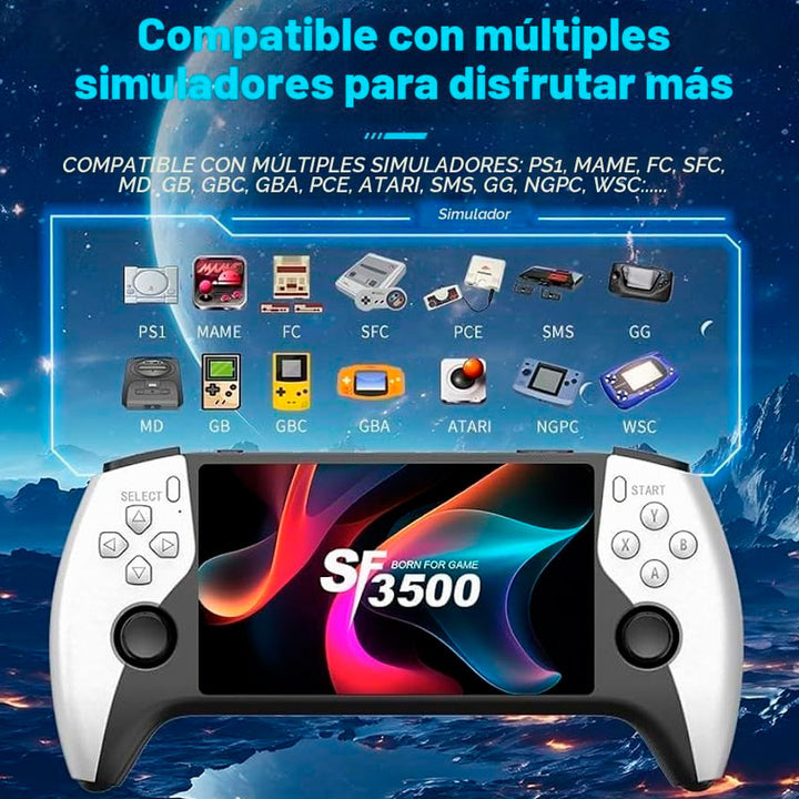 Aparato Videojuego Portatil Sf3500 Importamex