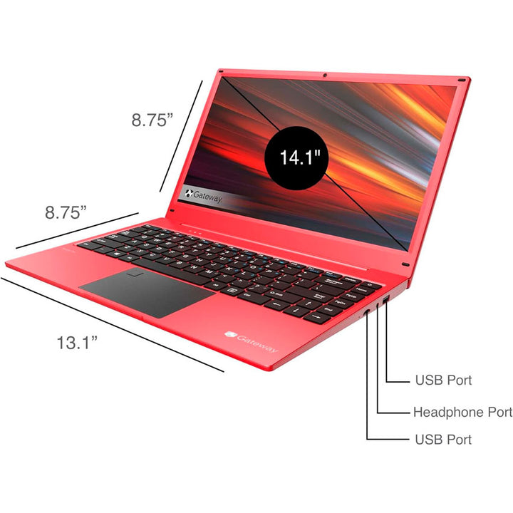 GATEWAY LAPTOP 14.1" RYZEN 5, 8GB RAM, 256GB SSD, WINDOWS 11