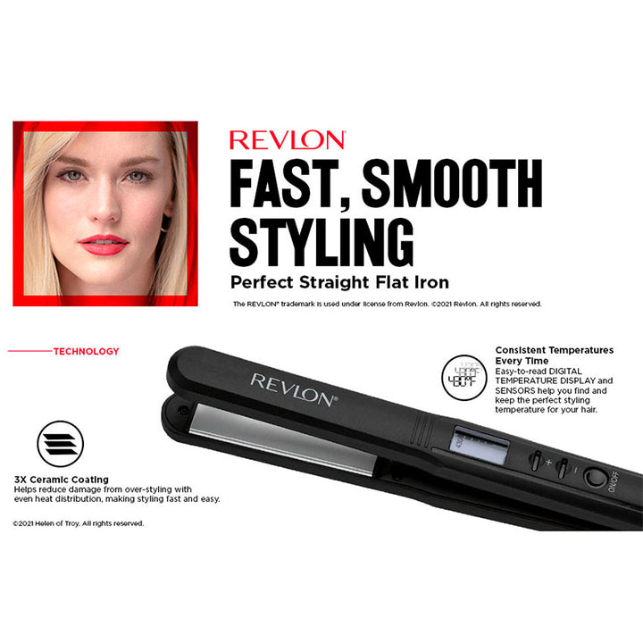 Plancha para Cabello 1 Pulg Revlon