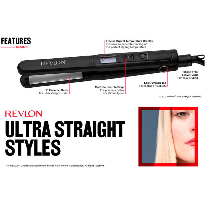 Plancha para Cabello 1 Pulg Revlon