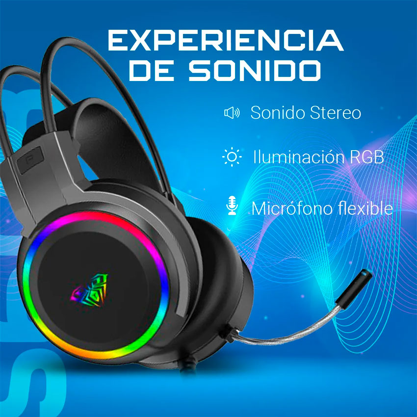AUDIFONOS GAMING AULA
