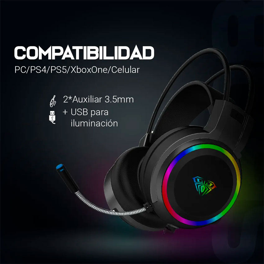 AUDIFONOS GAMING AULA