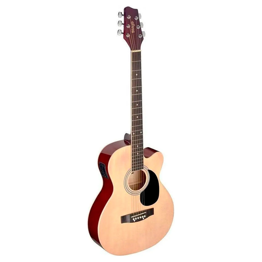 Guitarra Electroacustica Auditorium Stagg Natural