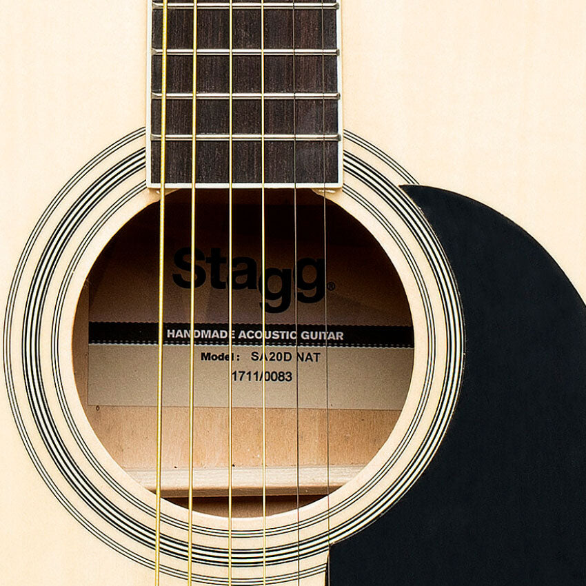 GUITARRA ACUSTICA DREADNOUGHT STAGG NATURAL