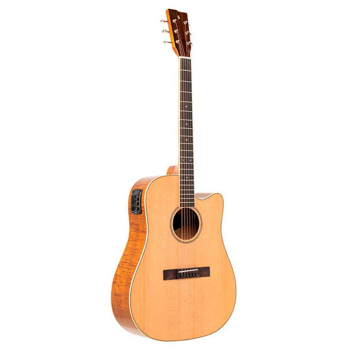 GUITARRA ELECTROACUSTICA DREADNOUGHT CON RESAQUE STAGG