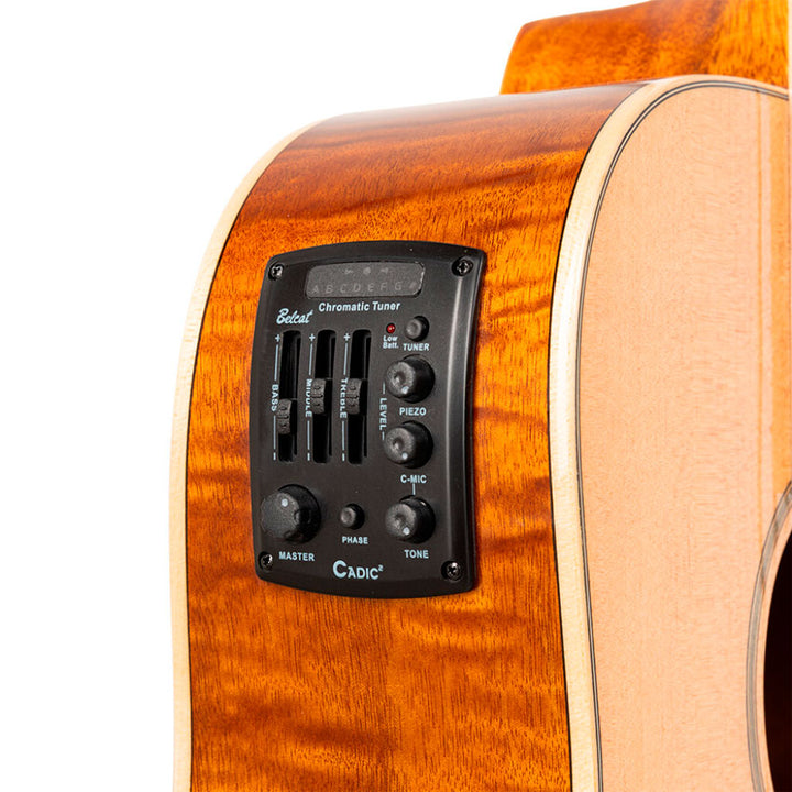 GUITARRA ELECTROACUSTICA DREADNOUGHT CON RESAQUE STAGG