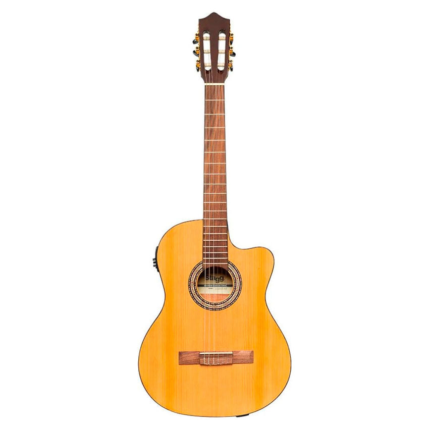 Guitarra Electroacustica con Resaque Stagg Natural