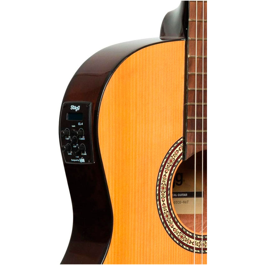 Guitarra Electroacustica con Resaque Stagg Natural