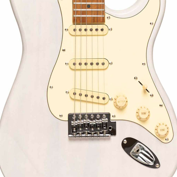STAGG GUITARRA ELECTRICA SERIE 55 BLANCO